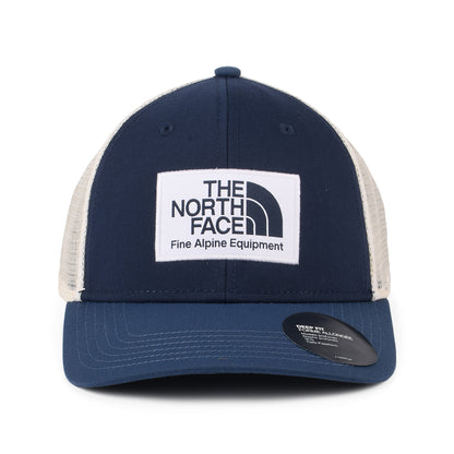 Gorra Trucker Mudder ajuste profundo Reciclado de The North Face - Azul-Blanco
