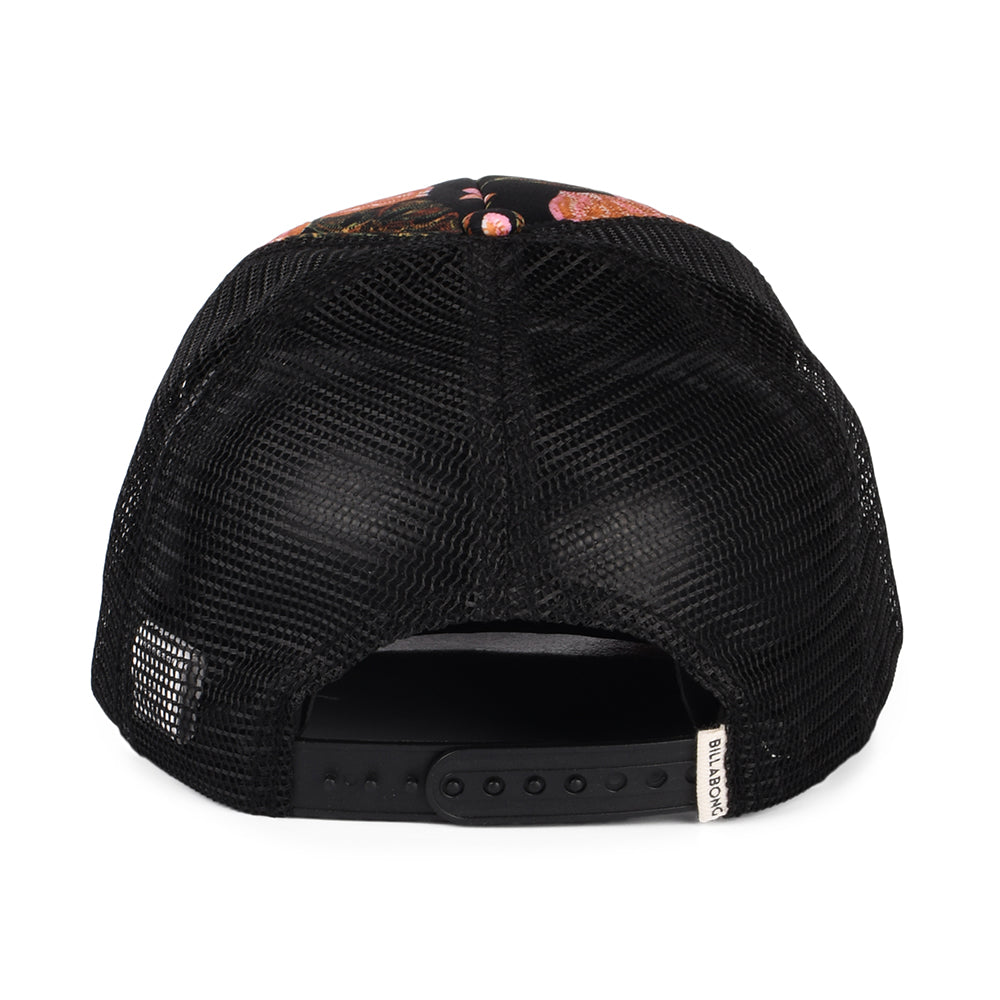 Gorra Trucker Floral de Billabong - Negro-Multi