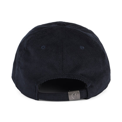 Gorra de béisbol Harlem Tonal de pana de Carhartt WIP - Azul Oscuro