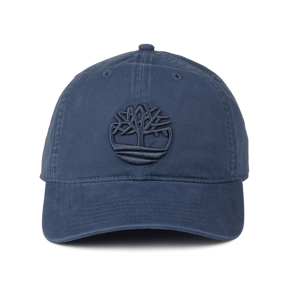 Gorra de béisbol Soundview de lona de algodón de Timberland - Azul Lavado
