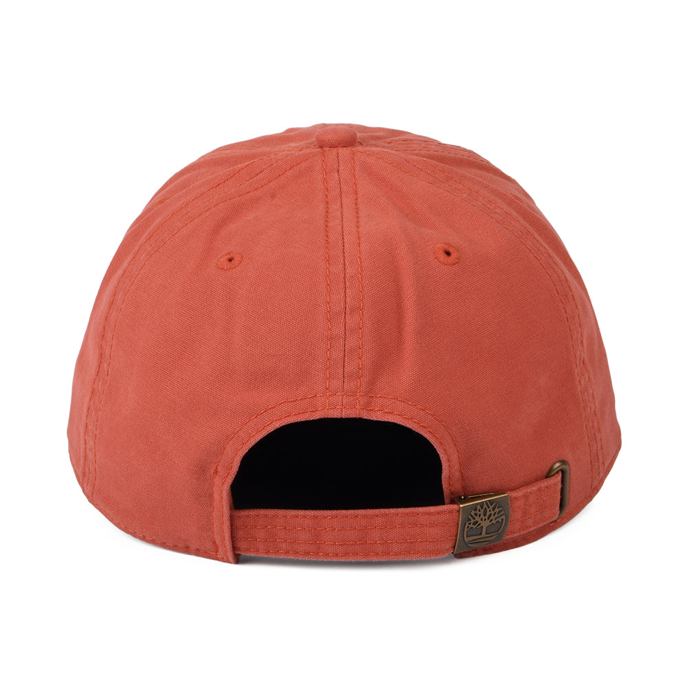 Gorra de béisbol Soundview de lona de algodón de Timberland - Ocre