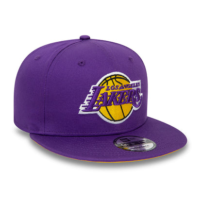 Gorra Snapback 9FIFTY L.A. Lakers de New Era - Morado