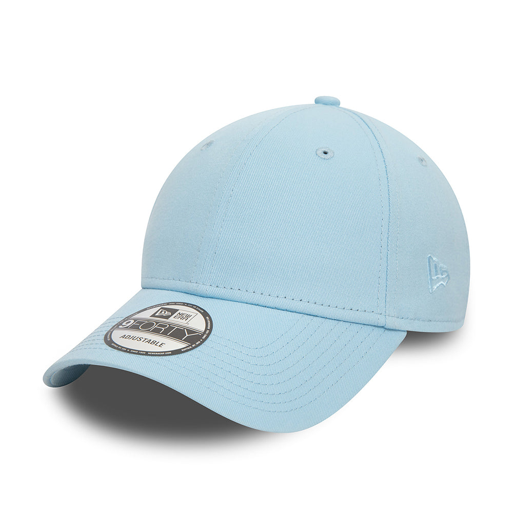 Gorra de béisbol 9FORTY monocromático NE Essential de algodón de New Era - Azul Ártico