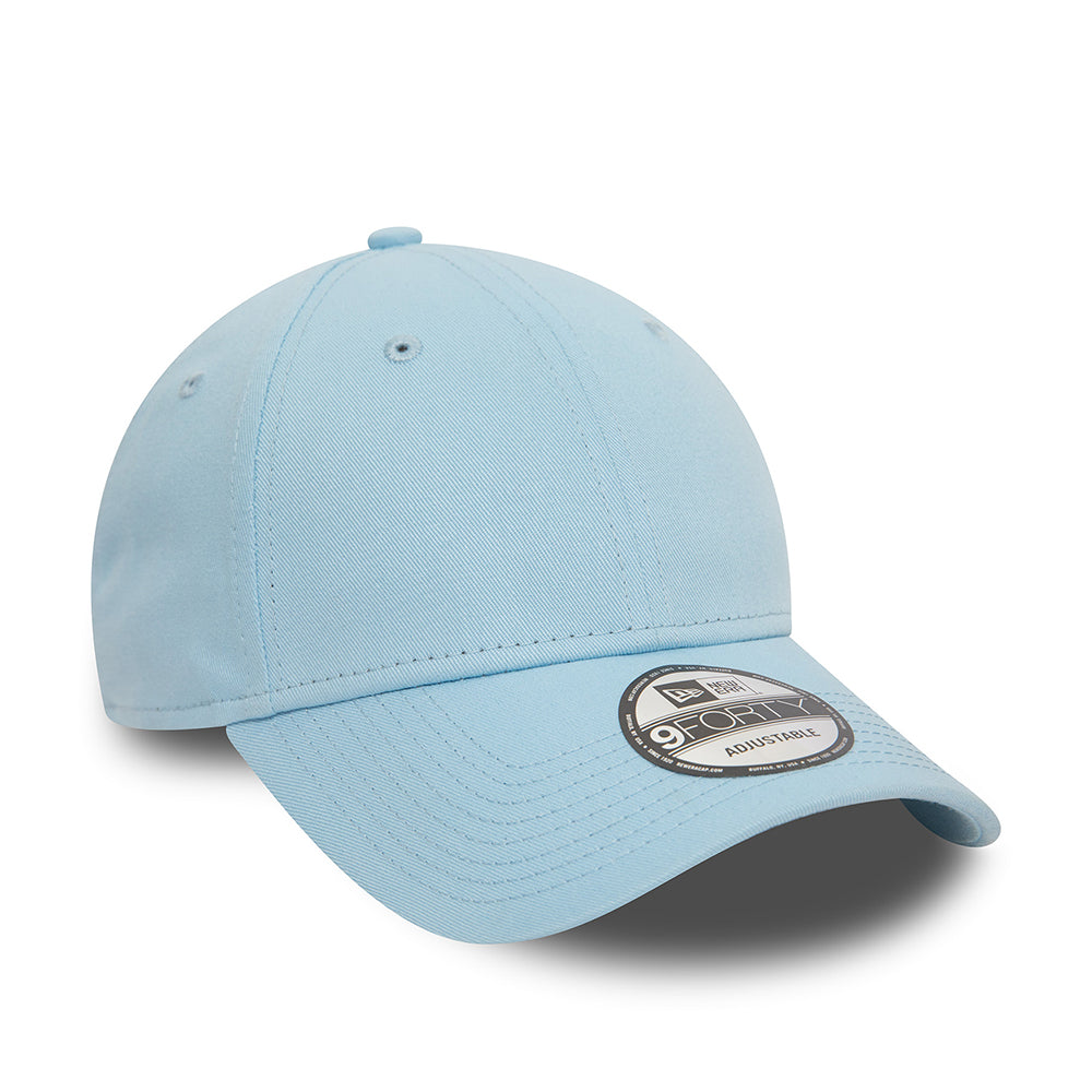 Gorra de béisbol 9FORTY monocromático NE Essential de algodón de New Era - Azul Ártico