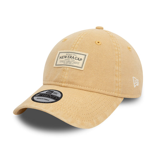 Gorra de béisbol 9TWENTY de algodón de New Era - Avena
