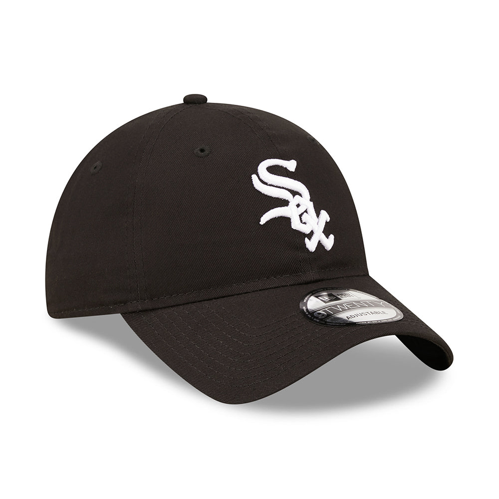 Gorra de béisbol 9TWENTY MLB League Essential Chicago White Sox de New Era - Negro-Blanco