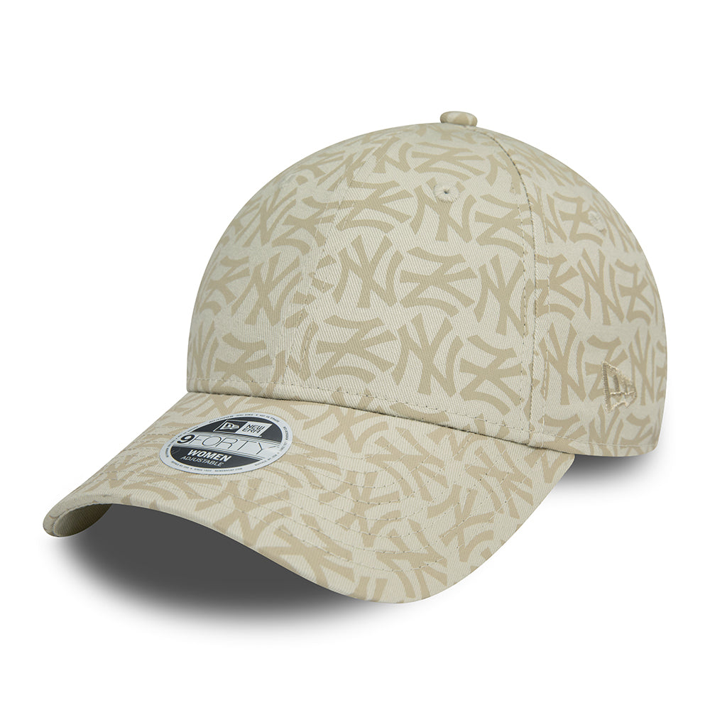 Gorra de béisbol 9FORTY MLB Mono New York Yankees de New Era - Piedra