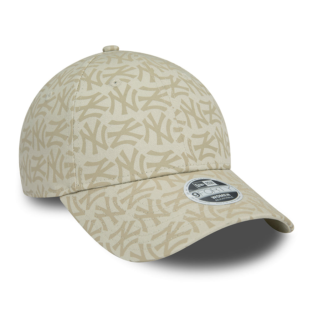 Gorra de béisbol 9FORTY MLB Mono New York Yankees de New Era - Piedra