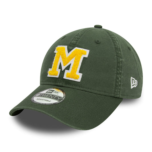 Gorra de béisbol 9TWENTY Milwaukee Brewers de New Era - Verde Musgo