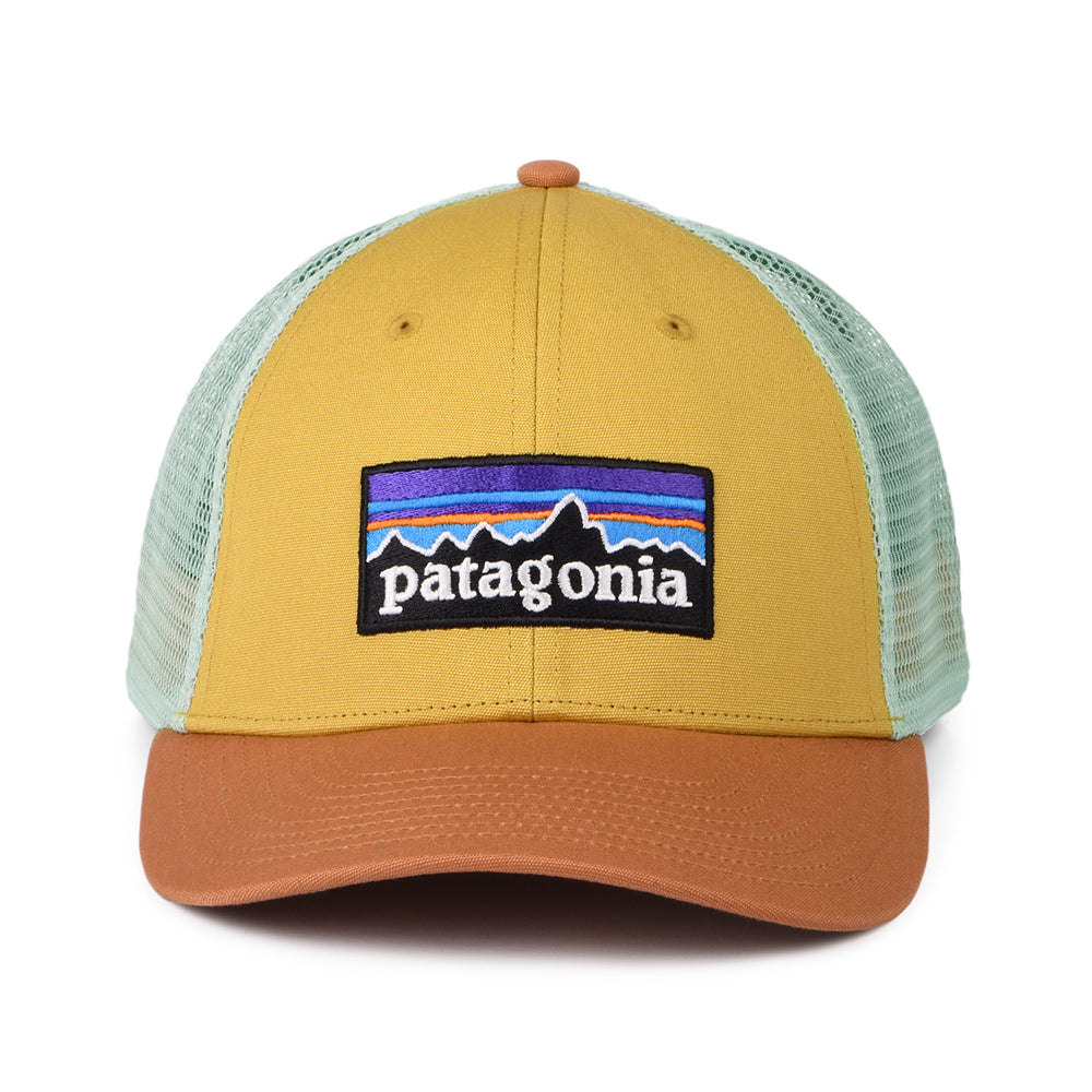 Gorra Trucker P-6 Logo LoPro de algodón orgánico de Patagonia - Mostaza-Arcilla