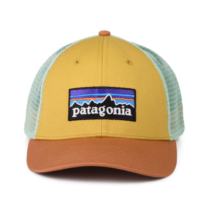 Gorra Trucker P-6 Logo LoPro de algodón orgánico de Patagonia - Mostaza-Arcilla