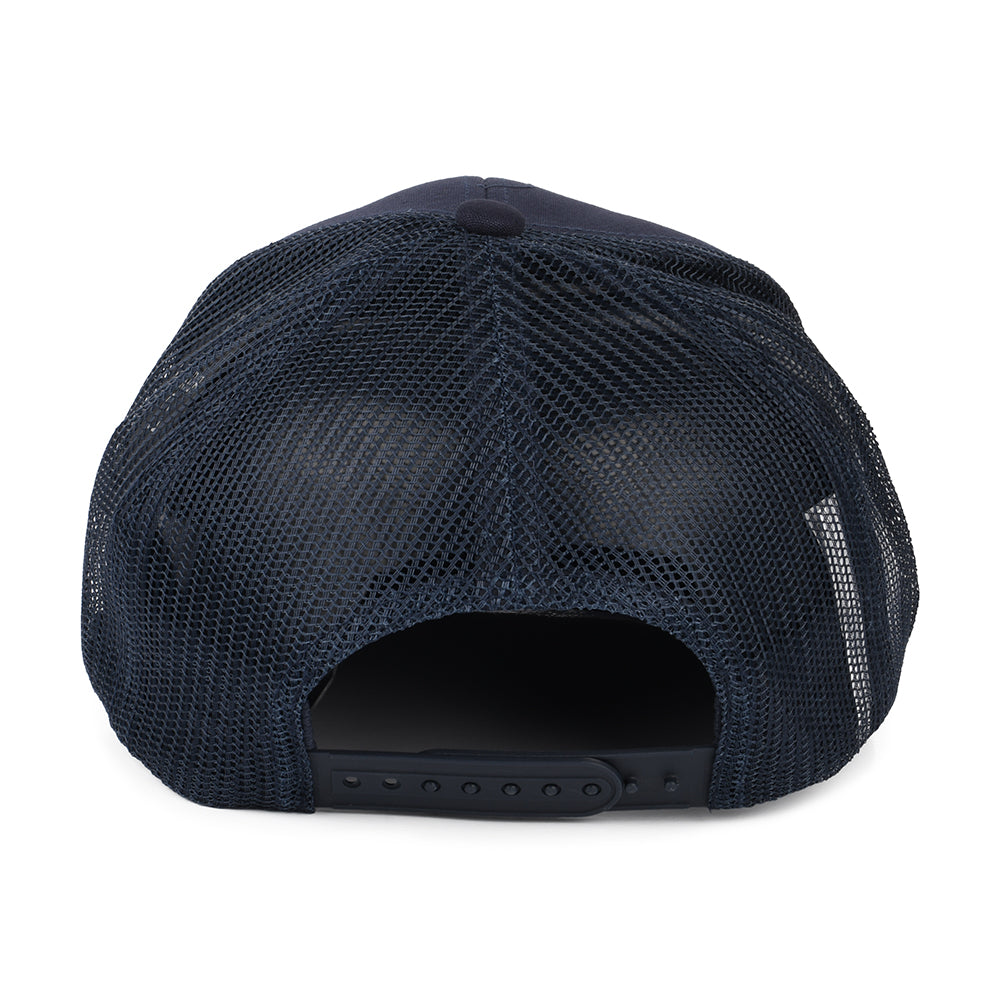 Gorra Trucker Crest NetPlus MP de Brixton - Azul Marino Lavado