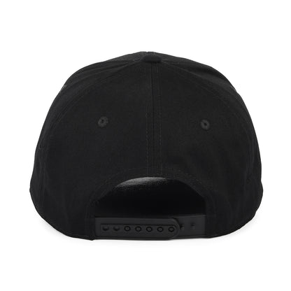 Gorra Snapback Estructurada de sarga de algodón de New Balance - Negro