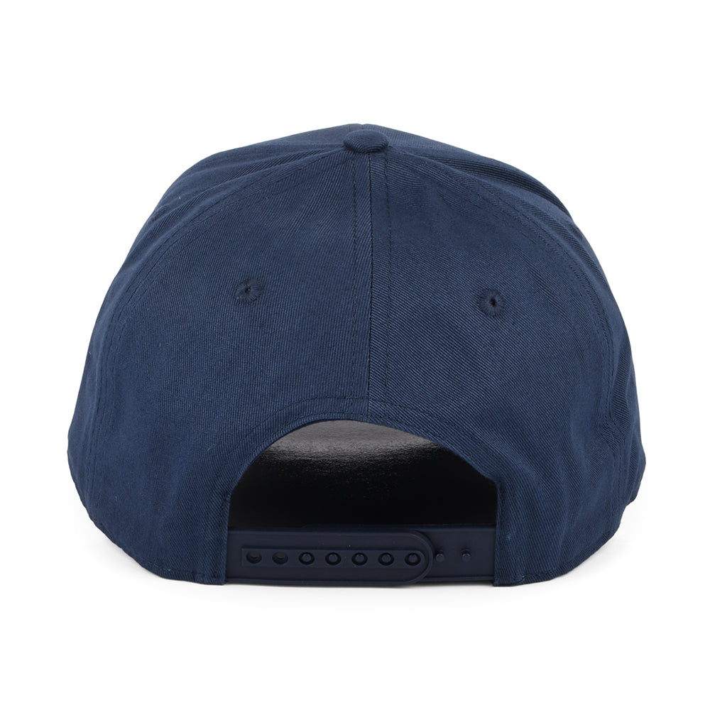 Gorra Snapback Estructurada de sarga de algodón de New Balance - Azul Marino