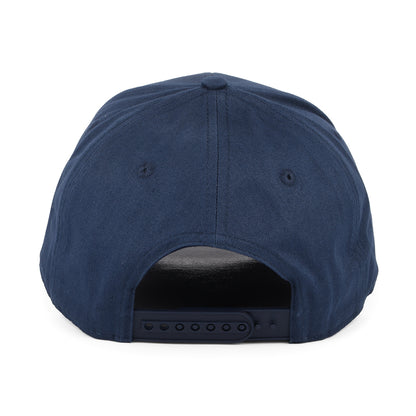 Gorra Snapback Estructurada de sarga de algodón de New Balance - Azul Marino