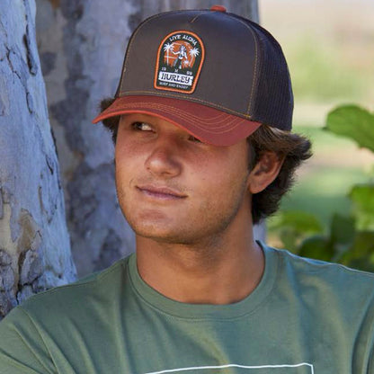Gorra Trucker Live Aloha de Hurley - Marrón