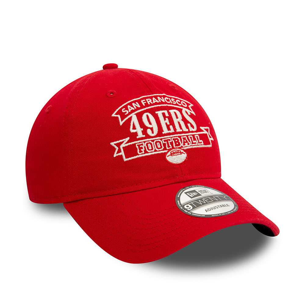 Gorra de béisbol 9TWENTY NFL Retro San Francisco 49ers de New Era - Rojo