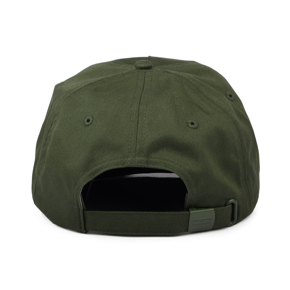 Gorra de béisbol TJM Elongated Flag de Tommy Hilfiger - Verde Oliva