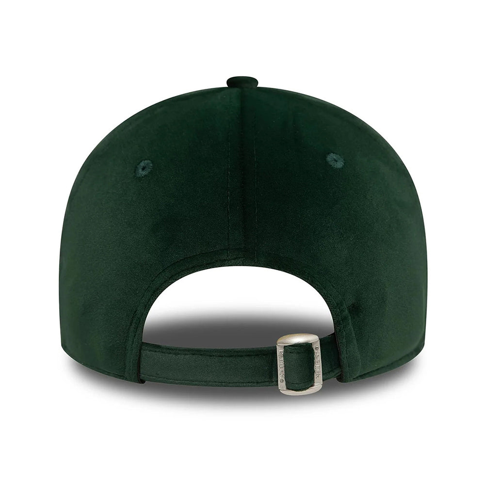 Gorra de béisbol 9FORTY MLB Velour New York Yankees de New Era - Verde Oscuro