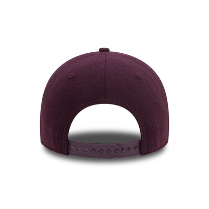 Gorra de béisbol 9FORTY - MLB Melton Wool New York Yankees de New Era - Morado-Blanco