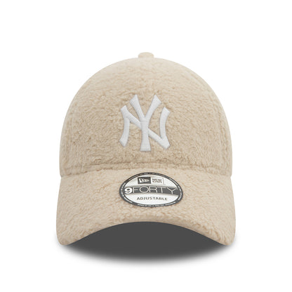 Gorra de béisbol 9FORTY MLB Borg New York Yankees de New Era - Piedra-Blanco