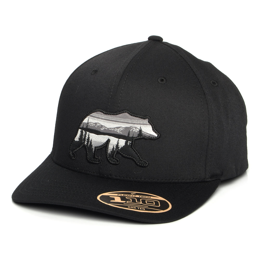 Gorra Snapback Scenic Stroll Lost Lager 110 Flexfit de Columbia - Negro