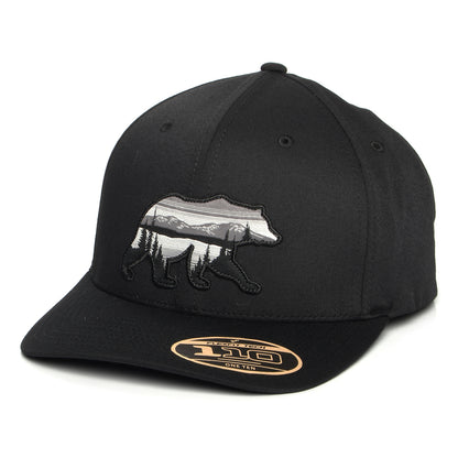 Gorra Snapback Scenic Stroll Lost Lager 110 Flexfit de Columbia - Negro