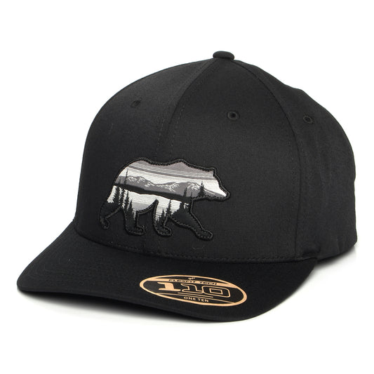 Gorra Snapback Scenic Stroll Lost Lager 110 Flexfit de Columbia - Negro