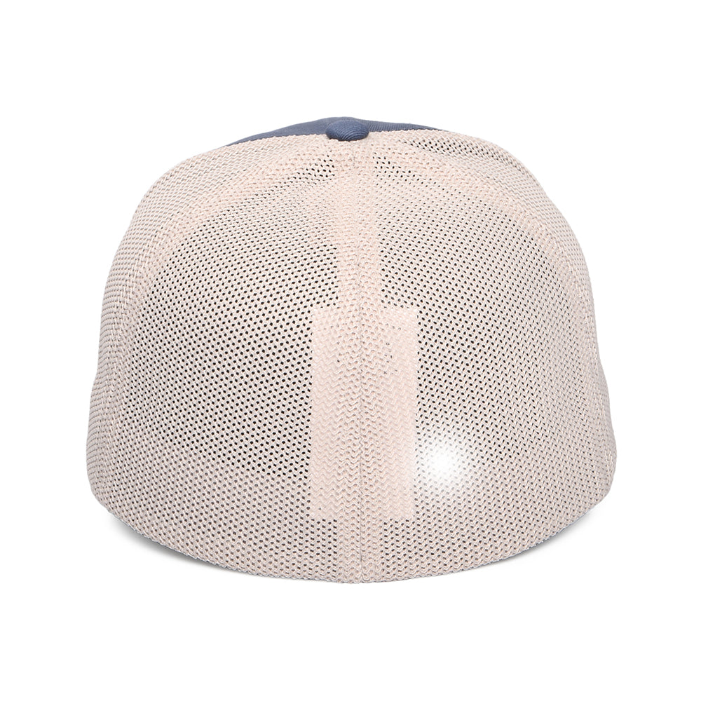 Gorra de camionero Peaceful Perspective Flexfit de Columbia - Azul Marino-Gris Piedra