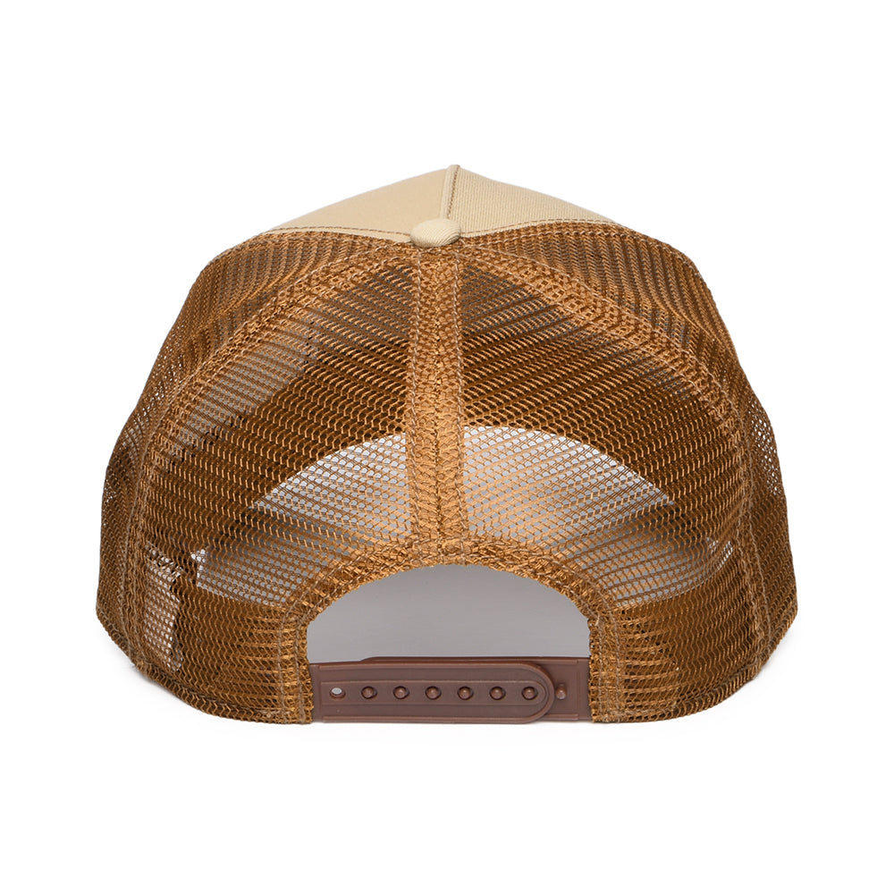 Gorra de camionero Rodeo de Stetson - Beige-Vino-Marrón Claro
