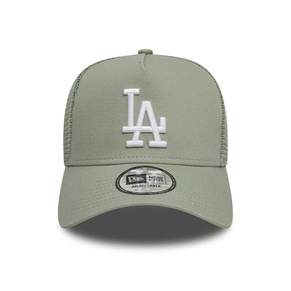 Gorra Trucker A-Frame MLB League Essential L.A. Dodgers de New Era - Salvia-Blanco