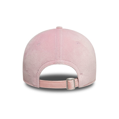 Gorra de béisbol 9FORTY - MLB Diamante Velour New York Yankees de New Era - Rosa
