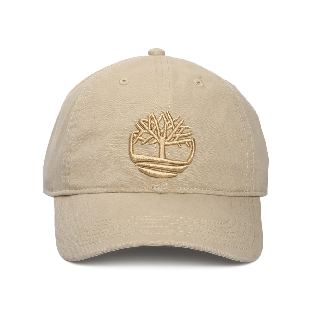 Gorra de béisbol Soundview de lona de algodón de Timberland - Kaki