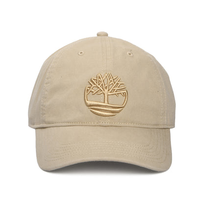 Gorra de béisbol Soundview de lona de algodón de Timberland - Kaki