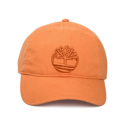 Gorra de béisbol Soundview de lona de algodón de Timberland - Rojo Óxido