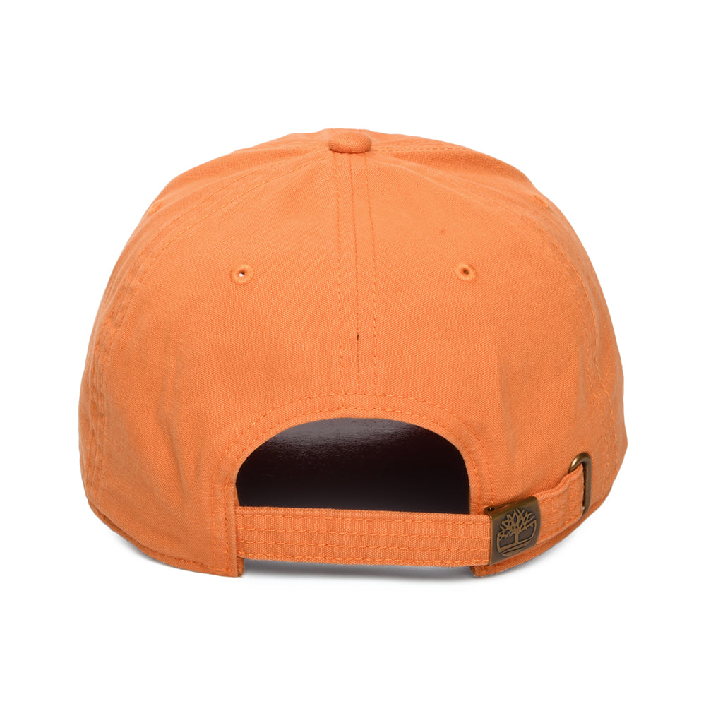 Gorra de béisbol Soundview de lona de algodón de Timberland - Rojo Óxido