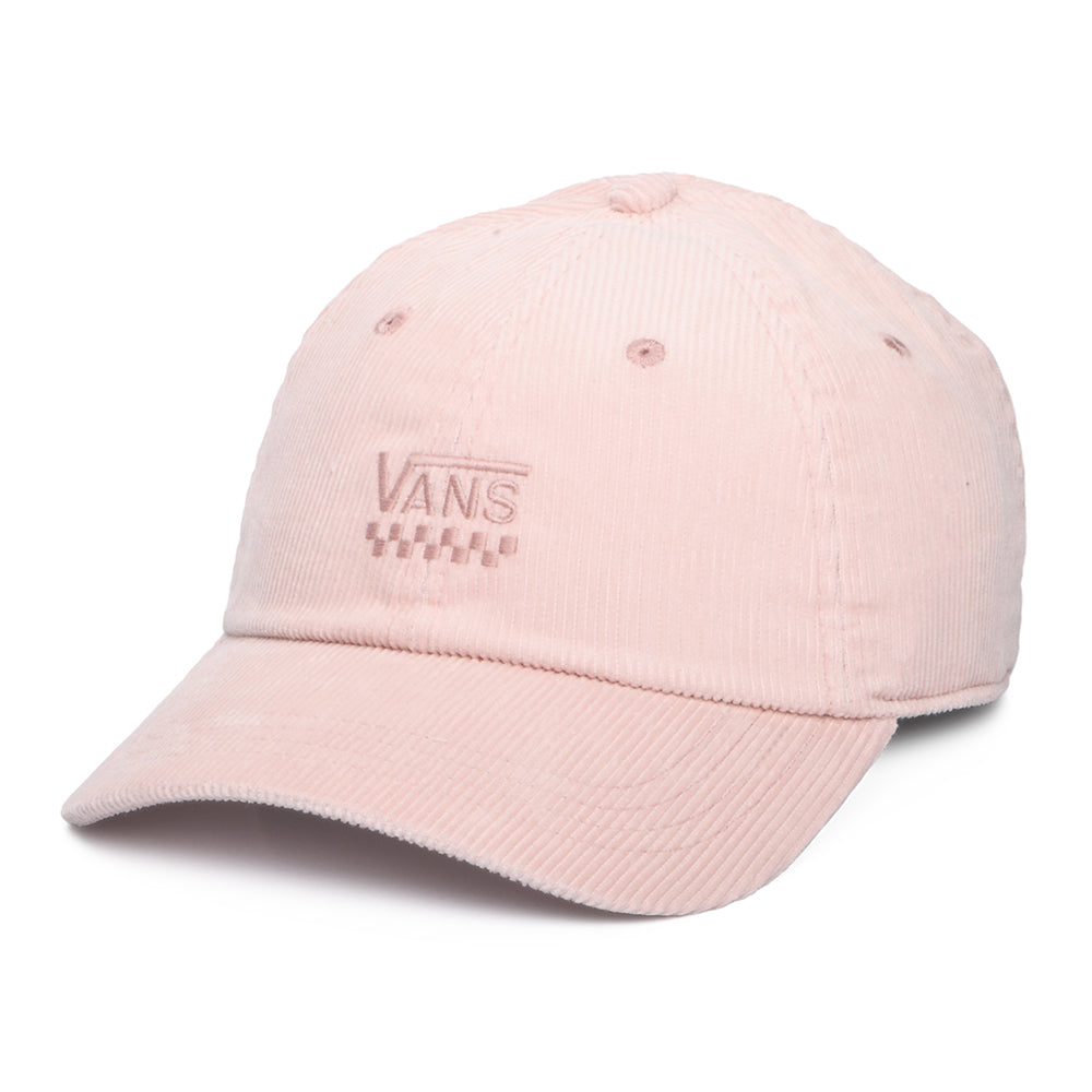 Gorra de béisbol Court Side de pana de Vans - Rosa