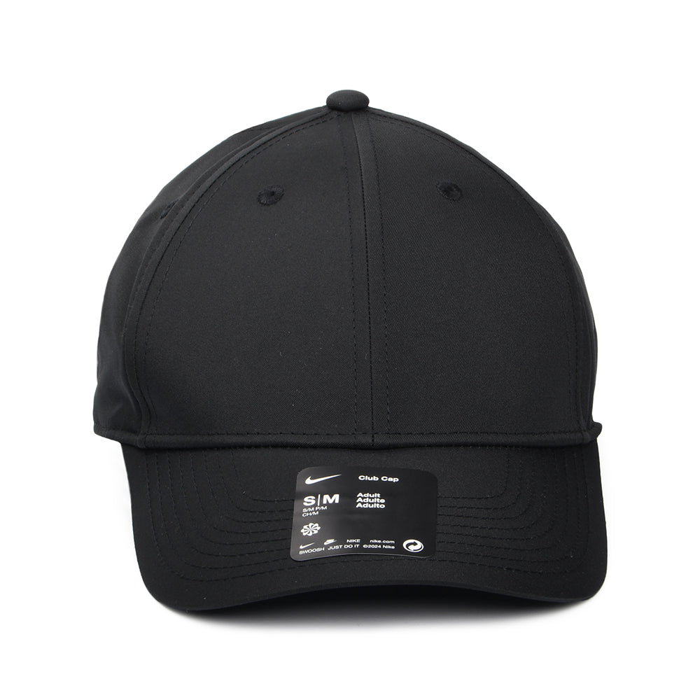 Gorra de béisbol Dri-Fit Estructurada Logo Trasero de Nike Golf - Negro-Blanco