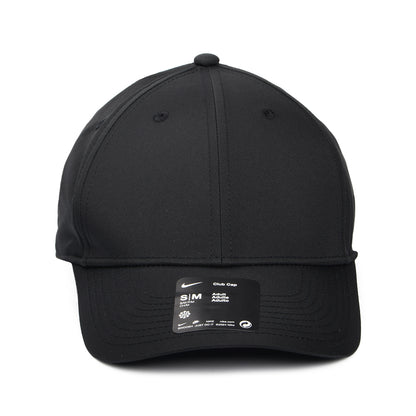 Gorra de béisbol Dri-Fit Estructurada Logo Trasero de Nike Golf - Negro-Blanco