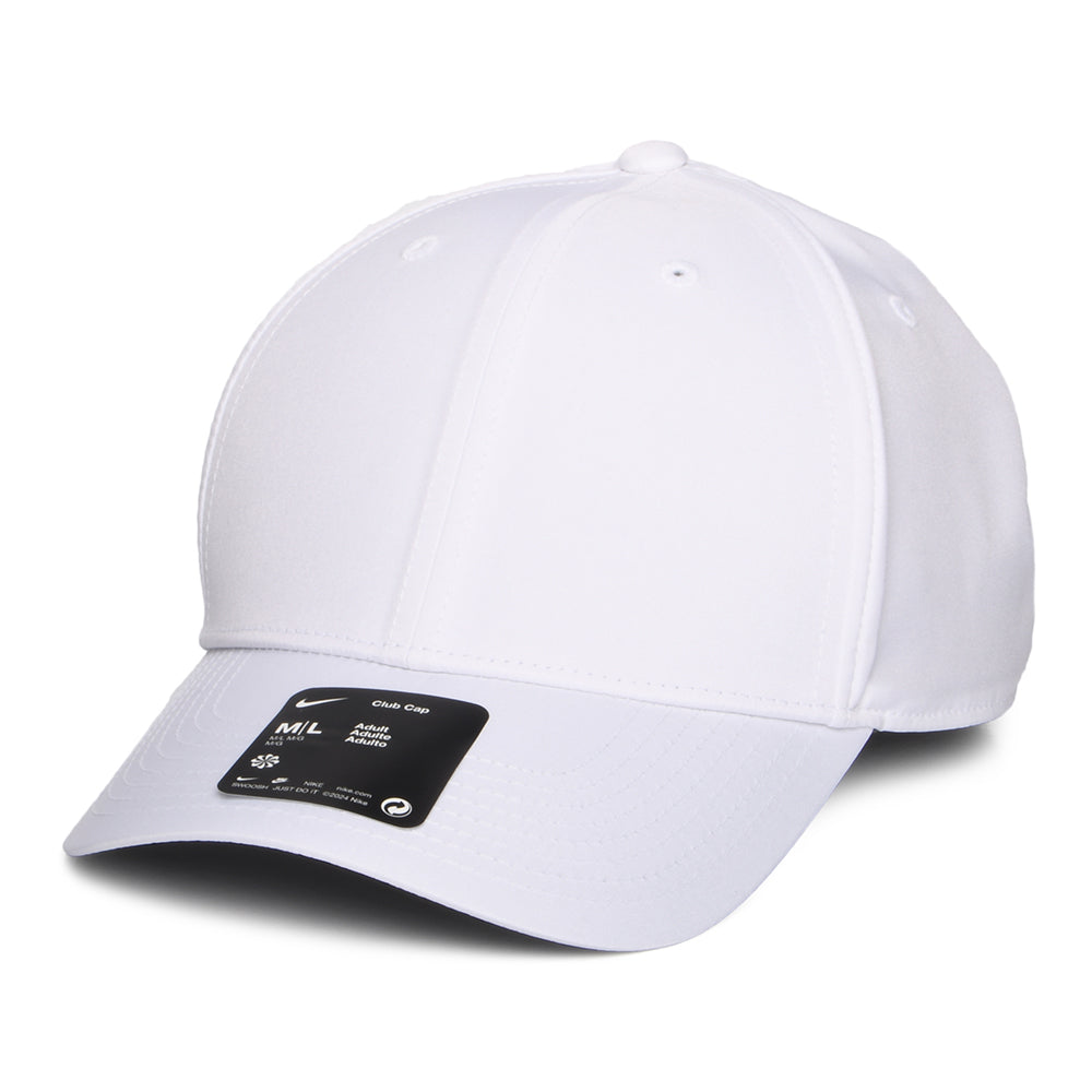 Gorra de béisbol Dri-Fit Estructurada Logo Trasero de Nike Golf - Blanco-Negro