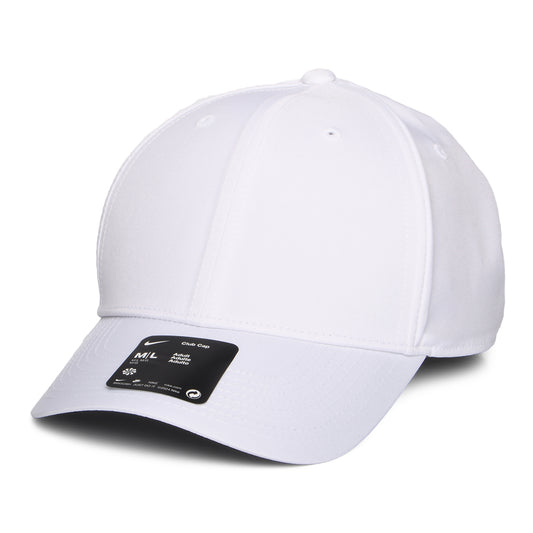 Gorra de béisbol Dri-Fit Estructurada Logo Trasero de Nike Golf - Blanco-Negro
