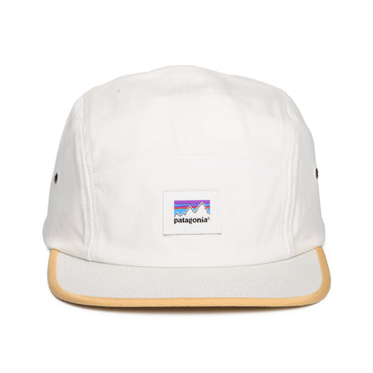 Gorra 5 paneles Graphic Maclure de algodón orgánico de Patagonia - Crema