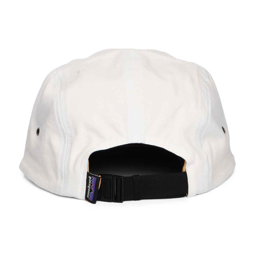 Gorra 5 paneles Graphic Maclure de algodón orgánico de Patagonia - Crema