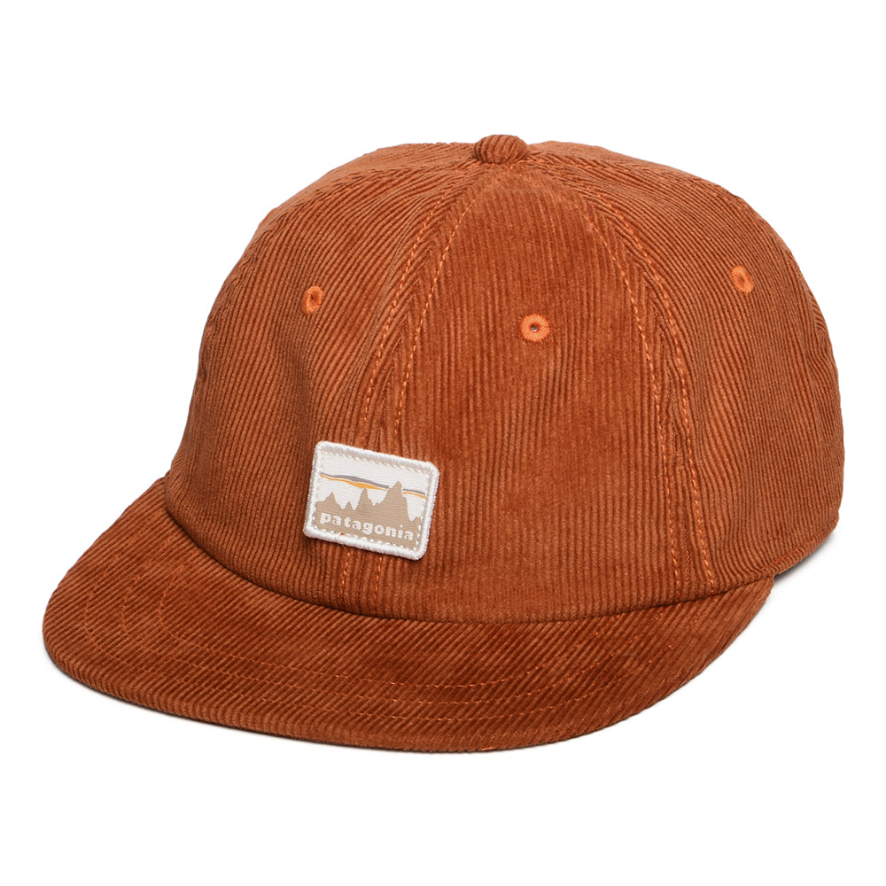 Gorra Snapback 73 Skyline de pana de Patagonia - Siena-Tostado