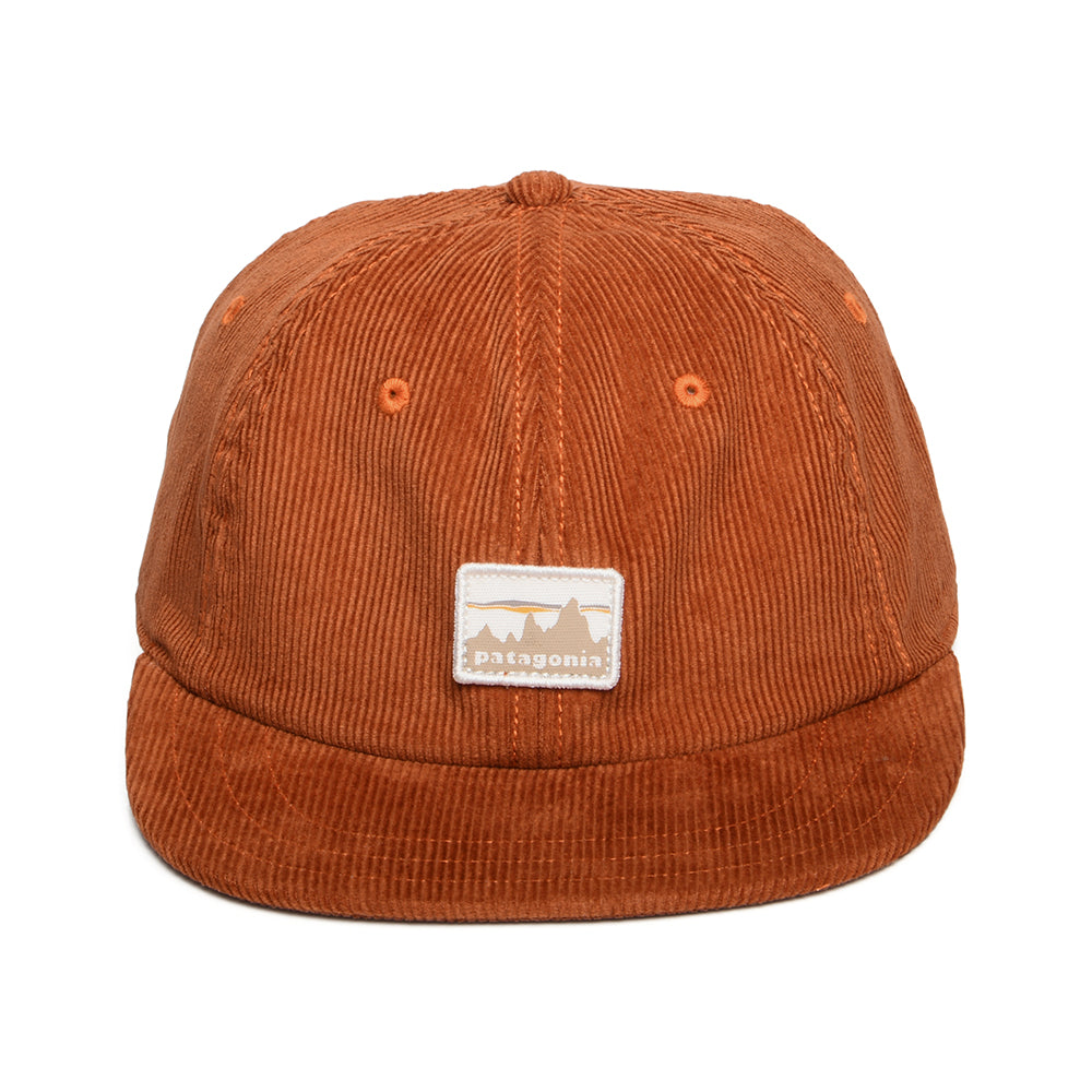 Gorra Snapback 73 Skyline de pana de Patagonia - Siena-Tostado