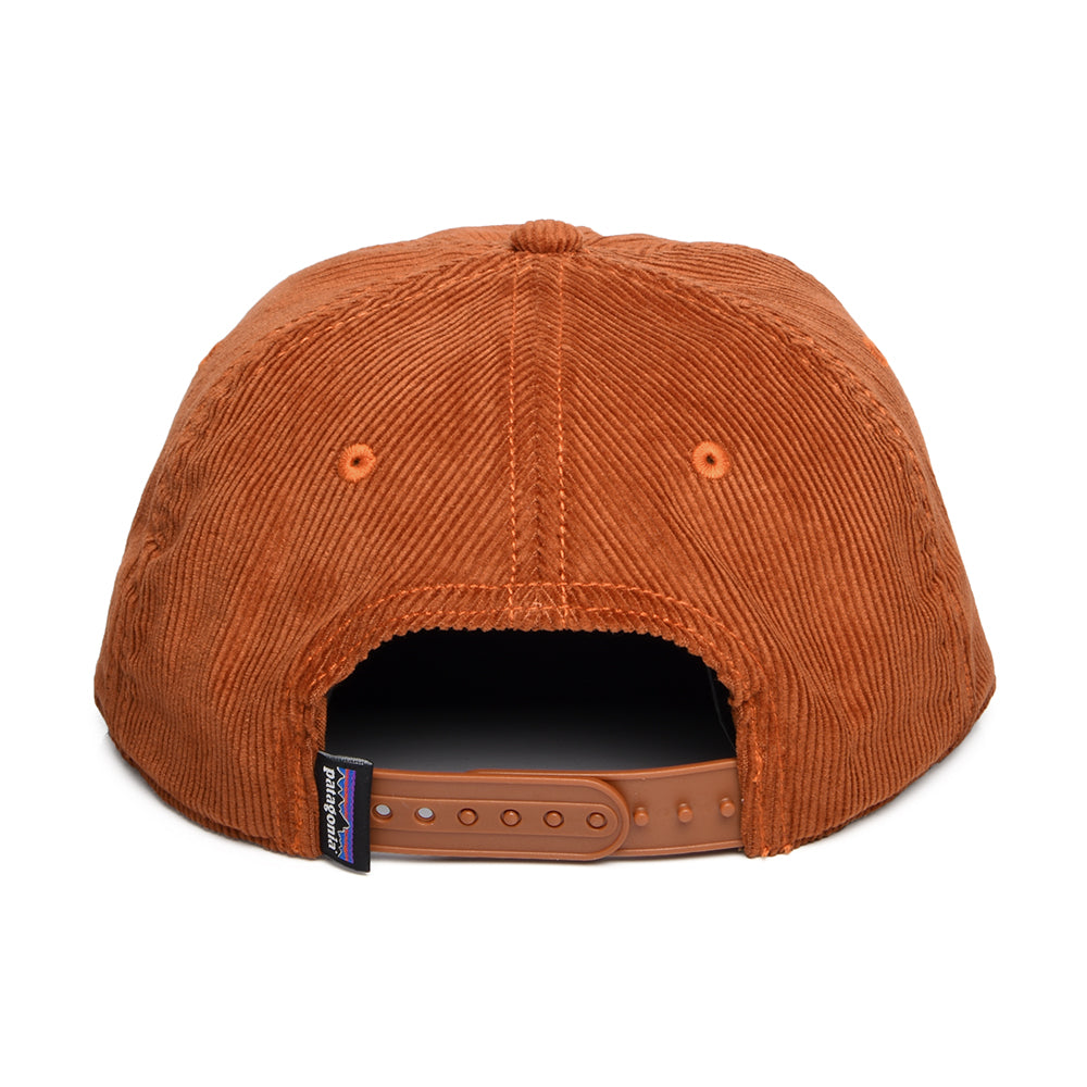 Gorra Snapback 73 Skyline de pana de Patagonia - Siena-Tostado