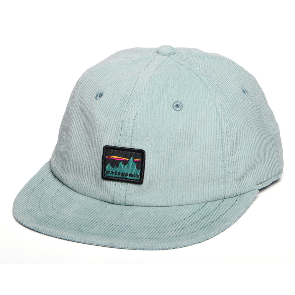 Gorra Snapback 73 Skyline de pana de Patagonia - Azul Ártico