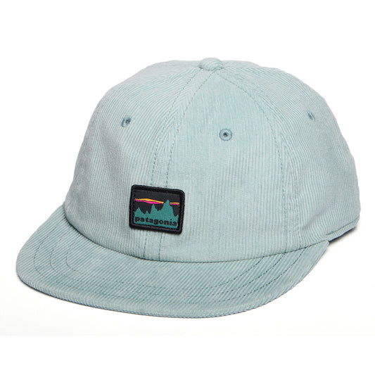 Gorra Snapback 73 Skyline de pana de Patagonia - Azul Ártico