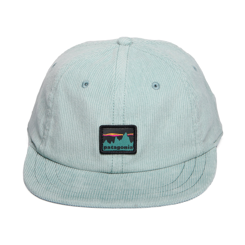 Gorra Snapback 73 Skyline de pana de Patagonia - Azul Ártico
