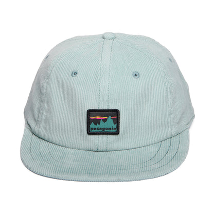 Gorra Snapback 73 Skyline de pana de Patagonia - Azul Ártico